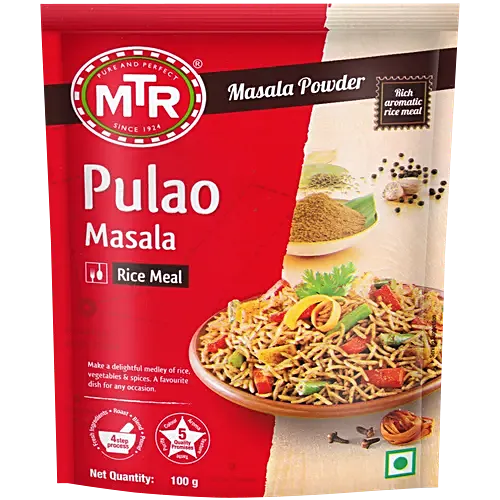 MTR Masala – Pulao, 100 g Pouch