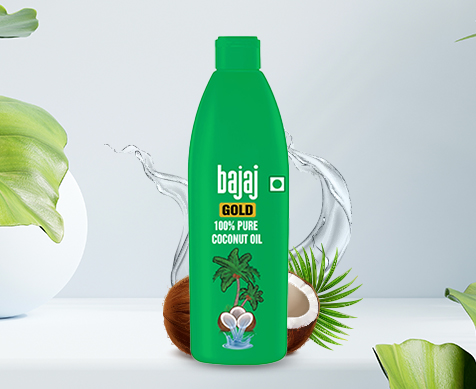 Bajaj coconut oil gold